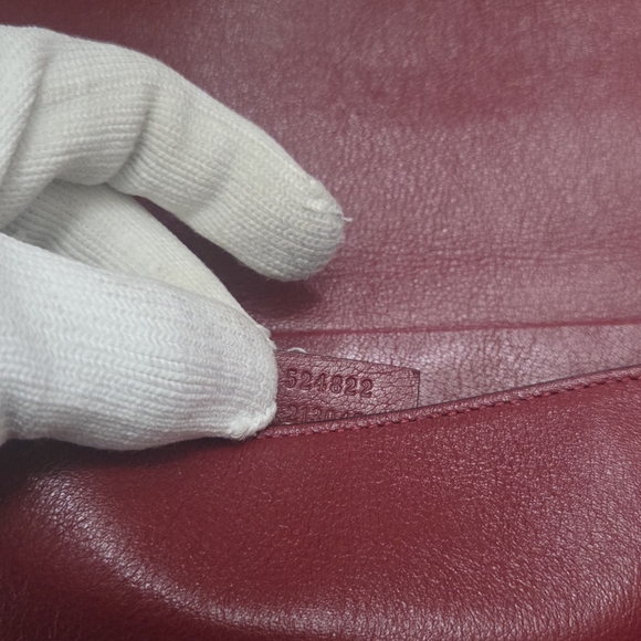 Gucci Thiara Double Shoulder Bag Printed Leather Medium